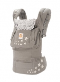 Ergobaby Babytrage Kollektion Original (5,5 - 20 kg), Galaxy Grau